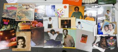 A collection of 1970's & Later Vinyl Lps including George Benson, Herb Albert, Stevie Wonder, Lionel