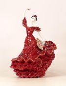Coalport Lady Figure for Compton Woodhouse Flamenco, limited edition