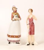 Goebel Lady Figures to include Gitte & Similar, tallest 23.5cm(2)