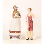 Goebel Lady Figures to include Gitte & Similar, tallest 23.5cm(2)