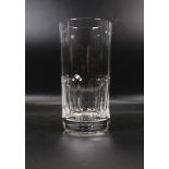 Four Ajka Large Hi Ball Lead Crystal Glasses, height 15cm (4)