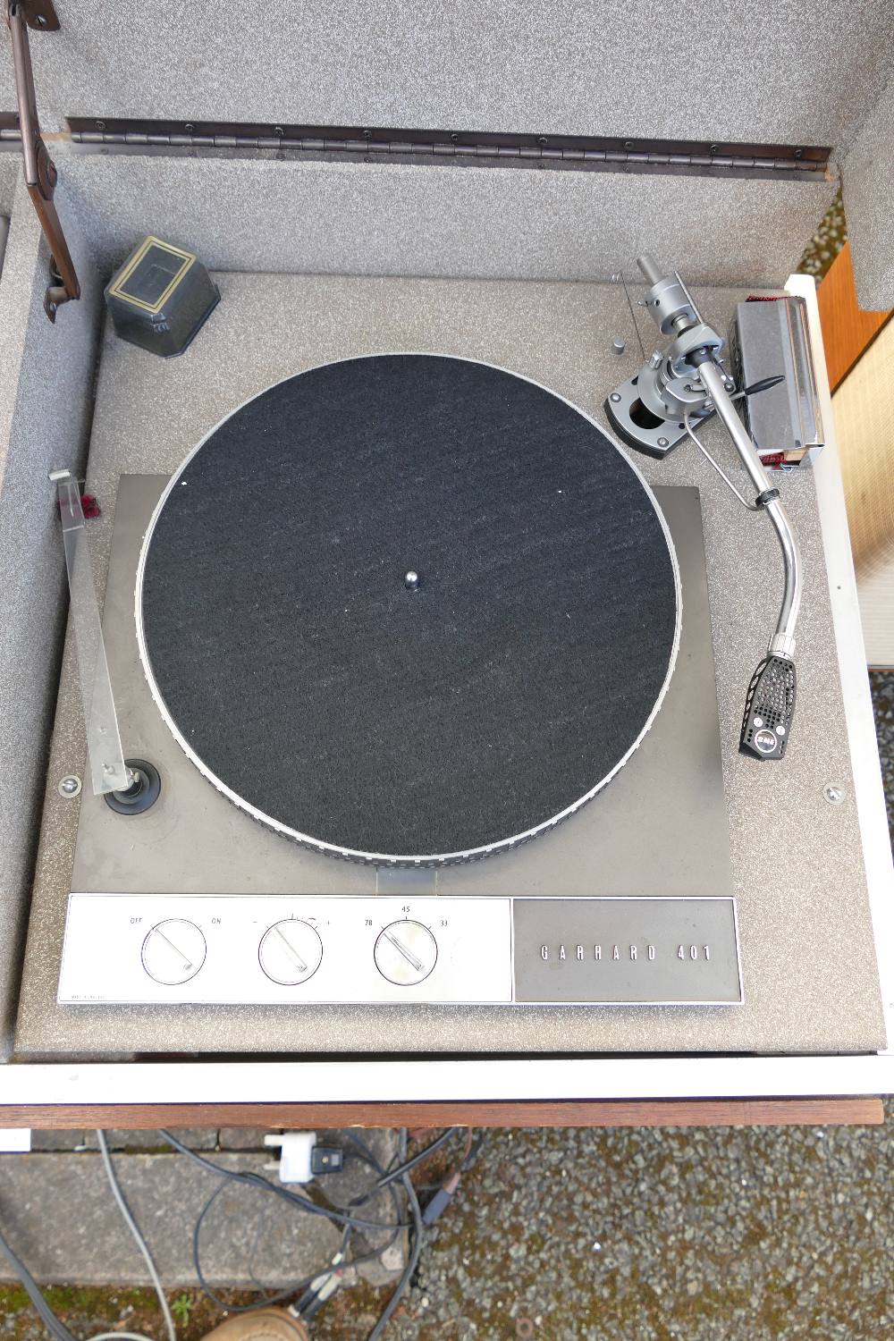 Vintage Hifi Equipment Stereogram including Garrard 401 turntable fitted with SME tonearm (Sme - Image 12 of 12