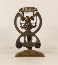 French Art Nouveau Bilateral Scales. Moulded text to base front reads 'Bilaterale' Height: 15.5cm