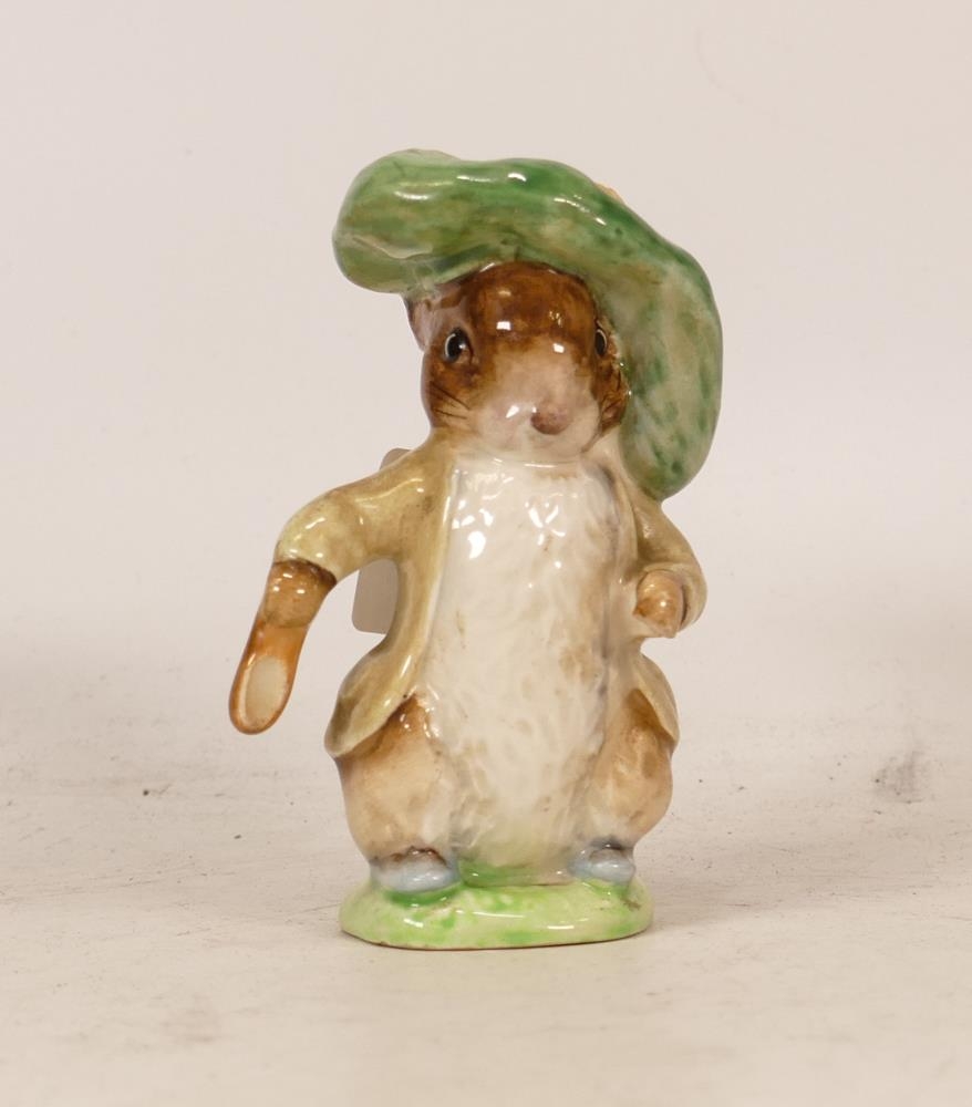 Beswick Beatrix Potter Bp3 Figure 'Benjamin Bunny'. Glazed chip to one ear.