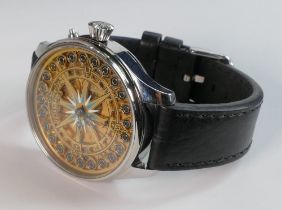 Superb Gents 1920's PATEK PHILIPPE dial and watch movement, re cased into a purpose made modern