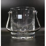 Boxed Sevres Cut Glass Crystal Ice Bucket , height 12cm