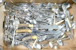A large collection of Noritake Serenade patterned loose cutlery & similar items.
