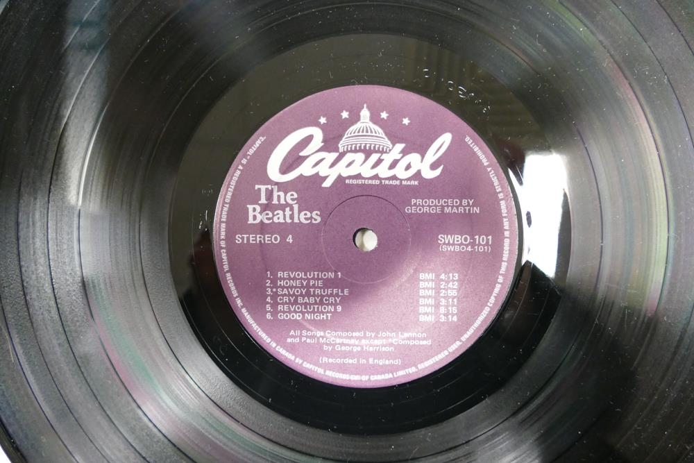 A Collection of Beatles and Wings LP's to include The White Album (Purple Capitol Label), Red Rose - Image 3 of 3