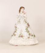 Royal Worcester Limited Edition for Compton Woodhouse Figure Queen of Hearts