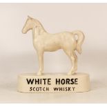 White Horse Scotch whisky Advertising Figure. Height: 22.5cm