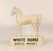 White Horse Scotch whisky Advertising Figure. Height: 22.5cm