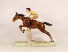 Beswick Girl on Jumping Horse 939 (ear reglued)