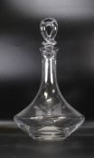 Boxed Glass Crystal Decanter , height 29.5cm