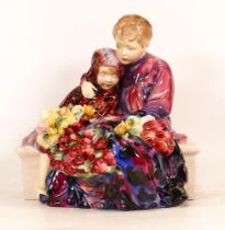 Royal Doulton Early figure Flower Sellers Children Hn1342, hairline to base & chip to flower