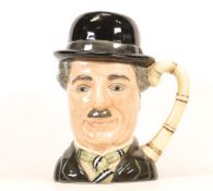 Royal Doulton Large Character jug Charlie Chaplin D6949, limited edition