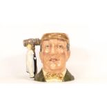 Royal Doulton Large Character jug The Auctioneer D6838, special edition, signed to base