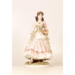 Royal Worcester Limited Edition Lady Figure for Compton Woodhouse May Queen