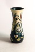Moorcroft Orchid & Lily Vase. Height 20.5cm.