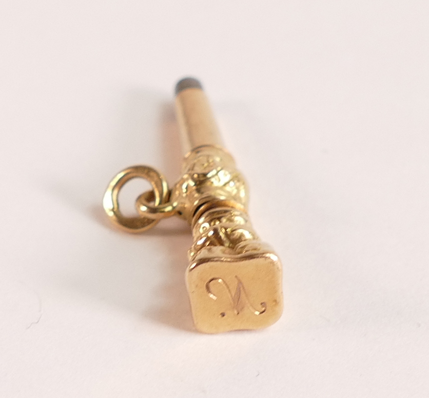 9ct Gold Watch Key 3.1 grams - Image 2 of 3
