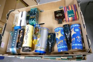 A collection of Boxed Semi Used Gents Aftershaves including Versace Blue Jeans, Daniel Hechter, Joop