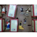 Royal Doulton Bunnykins Figures to include Choir Singer DB223, Statue Of Liberty DB198, Vicor DB254,