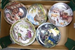 A Collection of Decorative Wall Plates to include Wedgwood Lakeland Walk, Bradex Moments at Home,