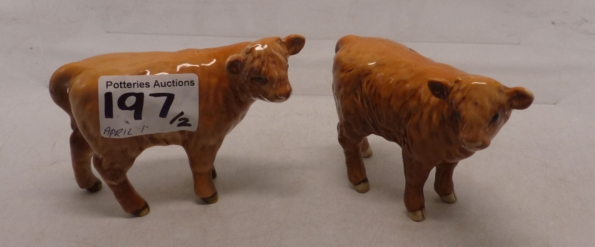 Two Beswick Highland Calfs (2)