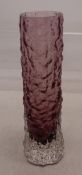 Whitefriars Finger vase NO 9729 in Obergene , 14.5cm Height