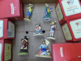 Royal Doulton Bunnykins Figures to include Tourist DB190, Airman DB199, Waltzing Matilda DB236 ,