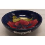 Moorcroft Hibiscus pattern small bowl