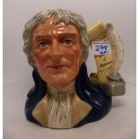 Royal Doulton large character jug Thomas Jefferson D6943, limited edition