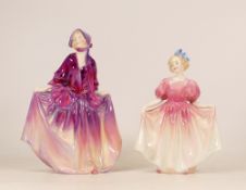Two Royal Doulton Lady Figures to include Sweet Anne HN1496 together with Sweeting HN1935 (2)