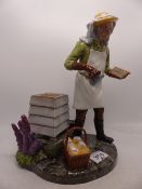 Royal Doulton Prestige Character Figure The Bee Keeper HN5197, limited edition of only 200, this one
