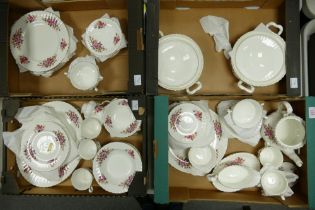 A large collection of Richmond Fine Bone China patterned dinner service to include