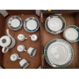 Elizabethan Lucerne pattern tea and dinner ware to include tea pot, cups, saucers, side plates,