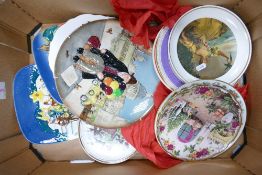 A Collection of Decorative Wall Plates to include Coalport Advent, Royal Albert Christmas Magic, The