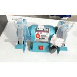 Clarke 6" bench grinder