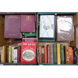 A Collection of Antiquarian Books to include many books of Chalres Dickens and critical works on