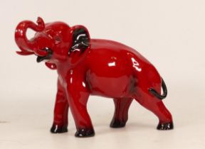 Royal Doulton Flambe Elephant Figure