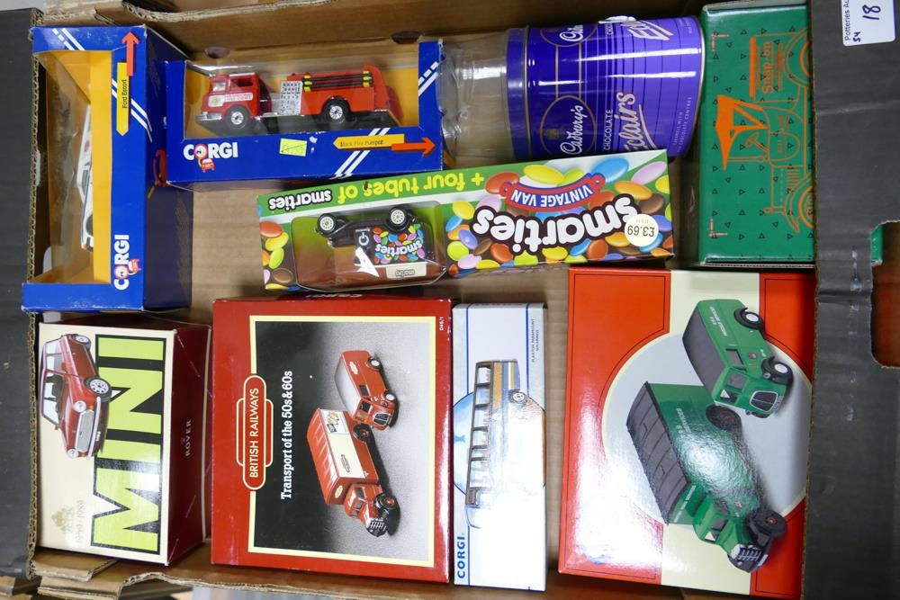 A collection of Boxed Corgi & Similar Model Toy Cars including British Road Services box set,