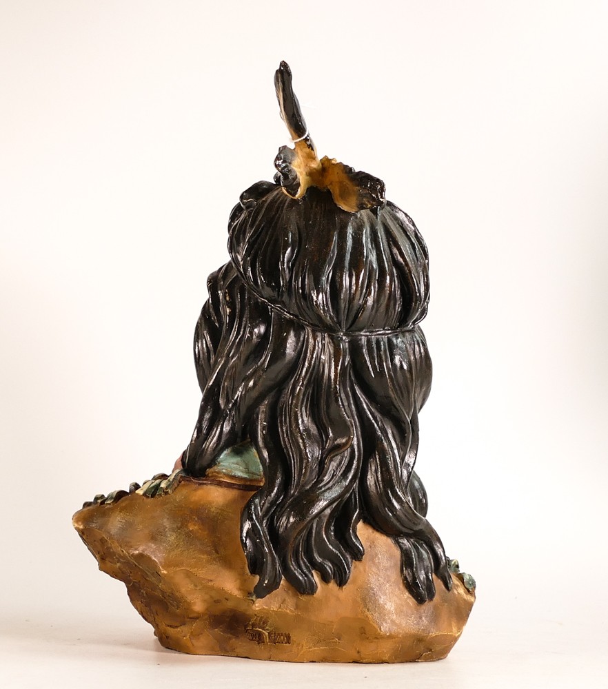 The Academy Resin Bust of Native Red Indian, height 31.5cm - Image 2 of 2