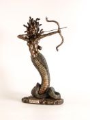 Large Nemesis Now Fantasy Bronzed Medusa Figure, height 36cm