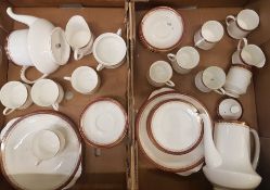 Paragon Holyrood pattern tea and coffee ware items to include cups, saucers, side plates, coffee