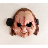 Nemesis Now Resin Chuckie Mask /Wall Plaque, height 27cm