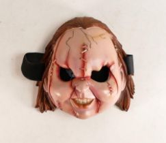 Nemesis Now Resin Chuckie Mask /Wall Plaque, height 27cm