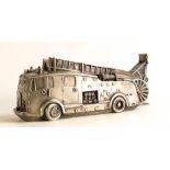 Large Compulsion Gallery Resin Model of Fire Engine, damaged top bell & scuffing to rear, length