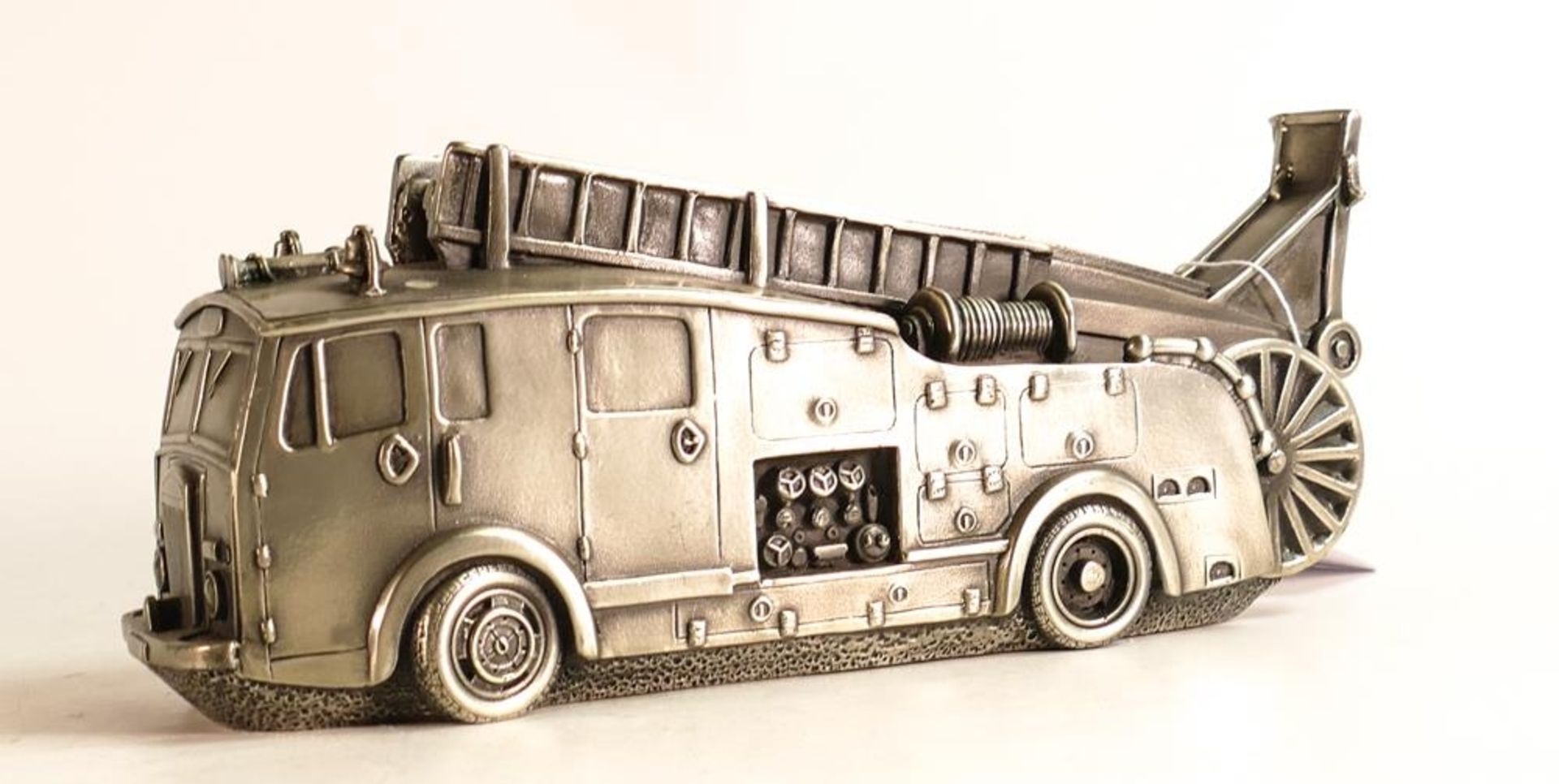 Large Compulsion Gallery Resin Model of Fire Engine, damaged top bell & scuffing to rear, length