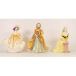 Three Royal Doulton Lady Figures to include Sunday Best HN2206, Judith HN2278 and Rachel HN2919 (3)