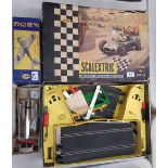 Boxed Tri-Ang vintage Scalextric Grand Prix Series (incomplete) together with a boxed 'Frog'