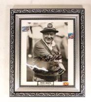 Signed Bob Hope Framed Photograph, frame size 32 x 27cm ( no provenance )
